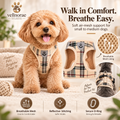 vellnorae® Breathable Mesh Dog Harness for Small to Medium Dogs