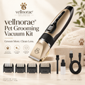 vellnorae® Pet Grooming Vacuum Kit