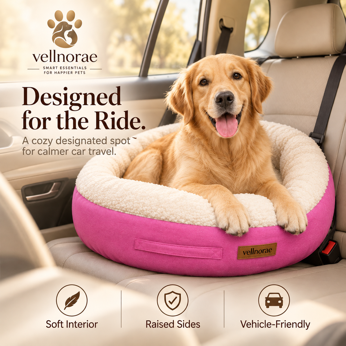 vellnorae® Luxury Donut Bed