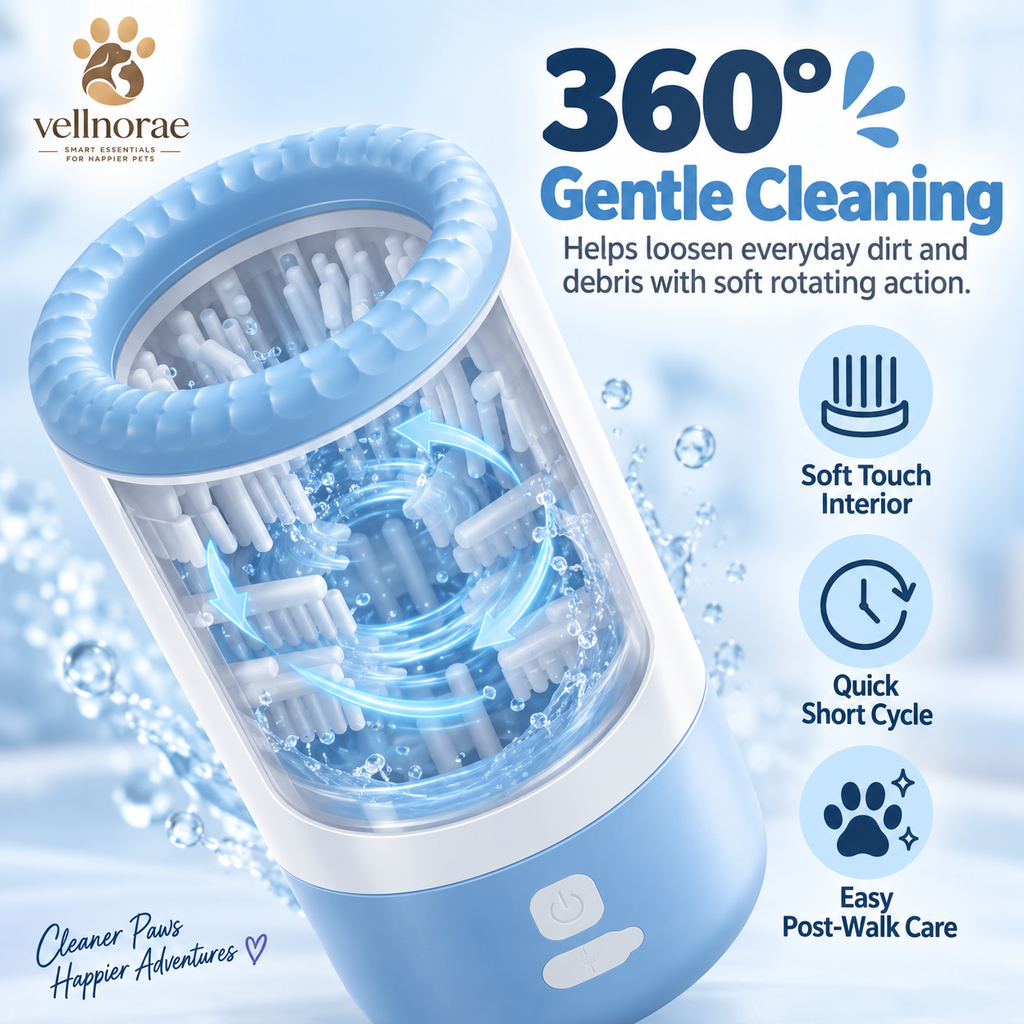 vellnorae® Electric Paw Cleaner