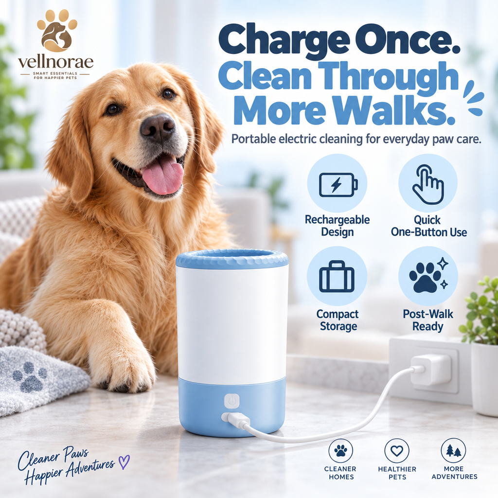 vellnorae® Electric Paw Cleaner