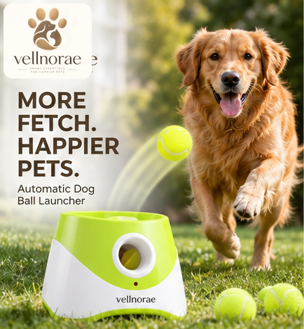 vellnorae® Automatic Dog Ball Launcher