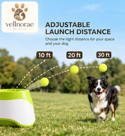 vellnorae® Automatic Dog Ball Launcher
